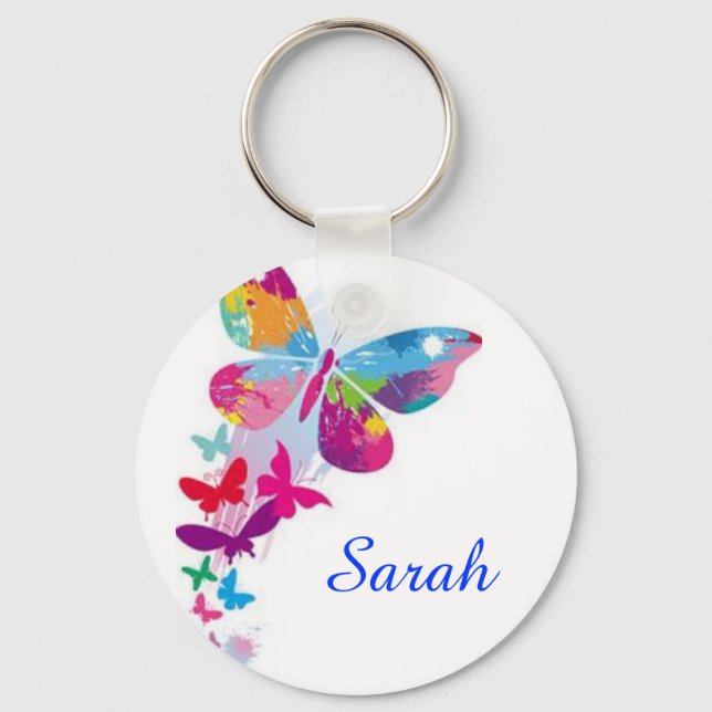 Personalized Button Keychain (Front)