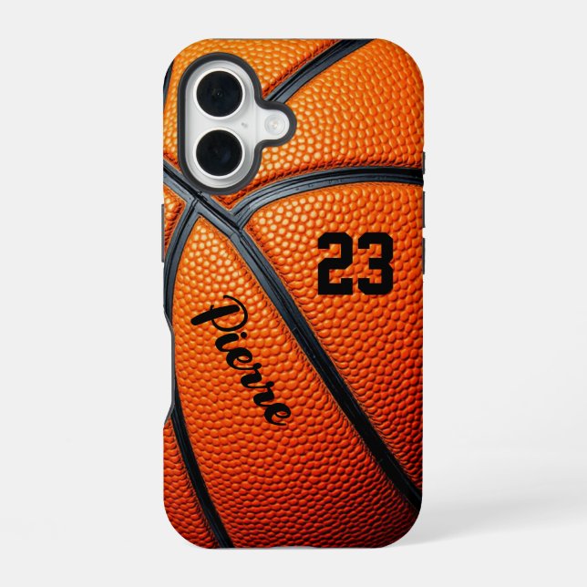  Personalized Buzzer Beater iPhone 16 Case (Back)