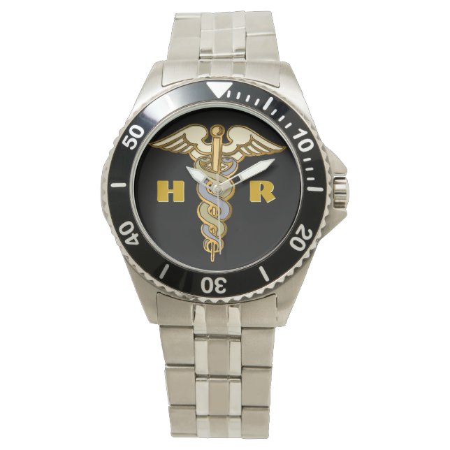 Personalized Caduceus (v1) Watch (Front)