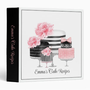 Personalized Cake Recipes  Binder