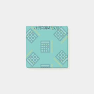 Personalized Calculators Math Post-it Notes