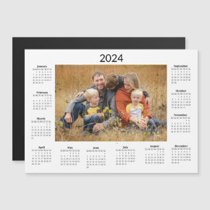 Personalized Calendar 2024 Magnet