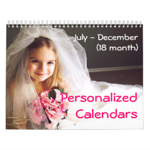 Personalized Calendars - 18 Month Calendar