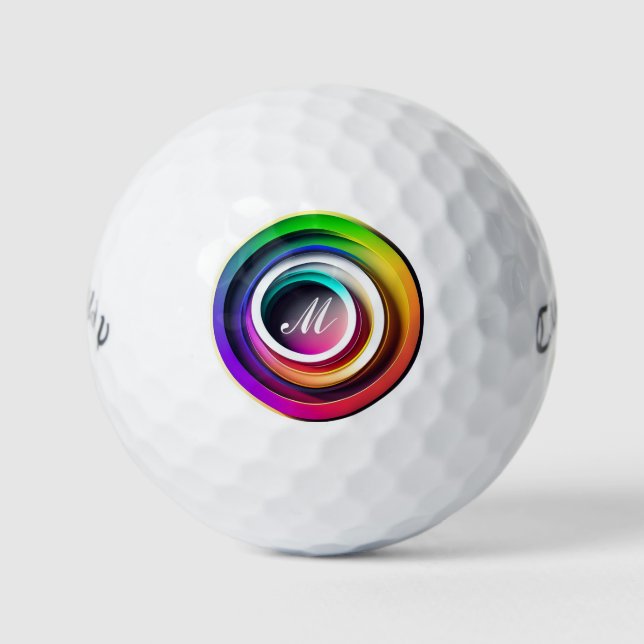 Personalized Callaway Warbird Golf Balls (Front)