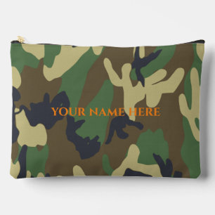 Personalized Camo Toiletry Bag
