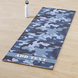 Personalized Camo Yoga Mat