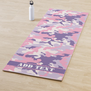 Personalized Camo Yoga Mat