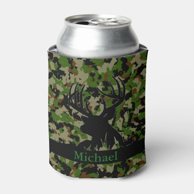 Personalized Camouflage Can Cooler (Can Front)