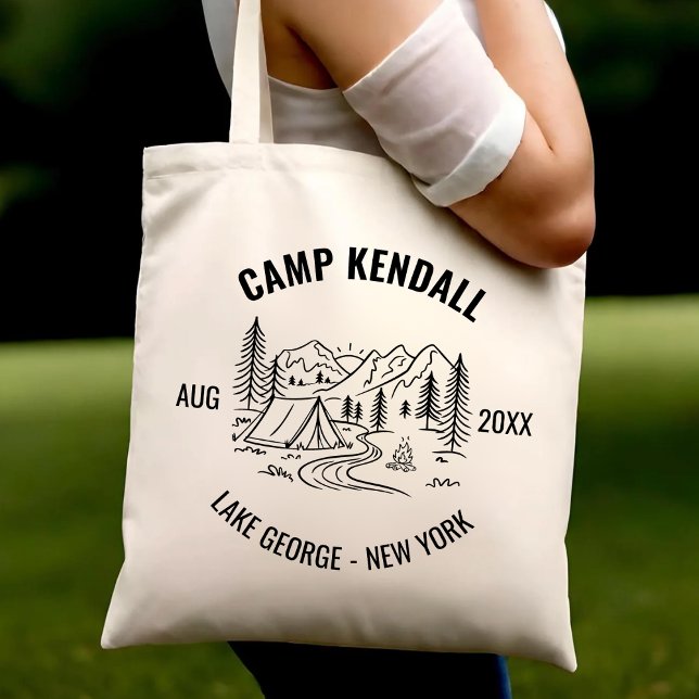 Personalized Camp Bach Bachelorette Party Favours  Tote Bag (Creator Uploaded)