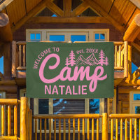 Personalized Camp Bachelorette Party Cool Welcome