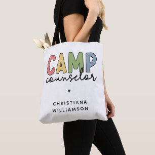 Personalized Camp Counsellor Gifts Tote Bag