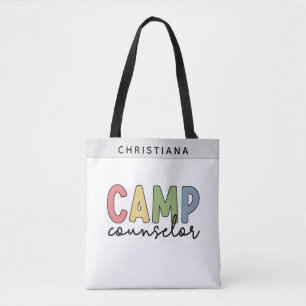 Personalized Camp Counsellor Gifts Tote Bag