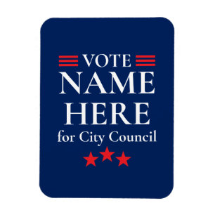 Personalized Campaign Election Magnet