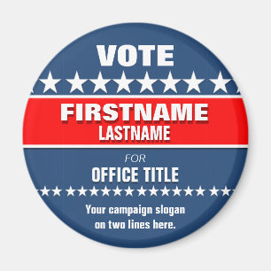 Personalized Campaign Magnet