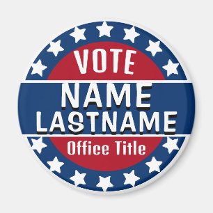 Personalized Campaign Template Magnet