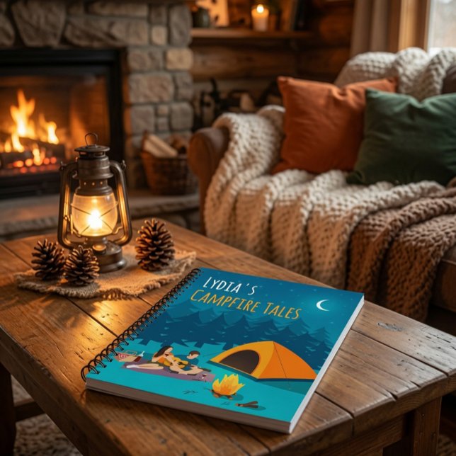 Personalized Campfire Stories Notebook | Journal (Creator Uploaded)