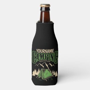 Personalized Camping Family Camp Trip Adventure Bottle Cooler