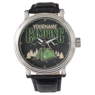 Personalized Camping Family Camp Trip Adventure Watch