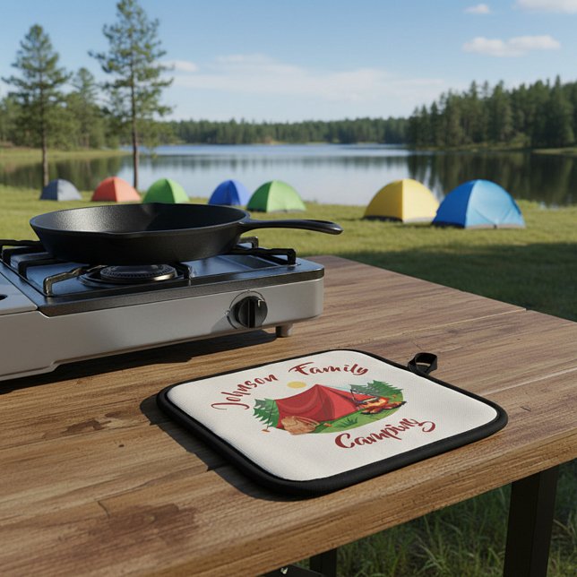Personalized camping  pot holder (Creator Uploaded)