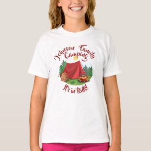 Personalized camping  T-Shirt