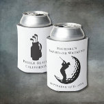 Personalized Can Cooler | Bachelor Golf Weekend<br><div class="desc">Personalized Can Cooler | Bachelor Golf Weekend Personalized Can Coolers are the perfect keepsakes for your friends to remember your special day. Cheers to a fun and memorable bachelor party! Elevate your wedding bachelor/bachelorette weekend with our unique Golf Theme Can Cooler on Zazzle. 🏌️‍♂️ Whether you're hitting the green or...</div>