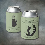 Personalized Can Cooler | Bachelor Golf Weekend<br><div class="desc">Personalized Can Cooler | Bachelor Golf Weekend Personalized Can Coolers are the perfect keepsakes for your friends to remember your special day. Cheers to a fun and memorable bachelor party! Elevate your wedding bachelor/bachelorette weekend with our unique Golf Theme Can Cooler on Zazzle. 🏌️‍♂️ Whether you're hitting the green or...</div>