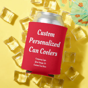 Personalized Can Cooler, Custom Can Cooler Designs