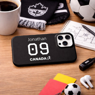 Personalized Canada Soccer Athlete Gift iPhone 15 Pro Case