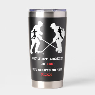 Personalized Canada Soccer & Hockey 2026 Travel  Insulated Tumbler