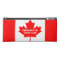 Personalized Canadian flag pencil case for school
