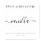 Personalized Candle Label Square Sticker