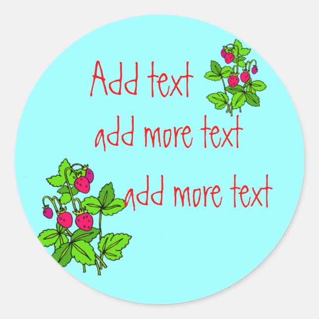 Personalized Canning Labels (Front)