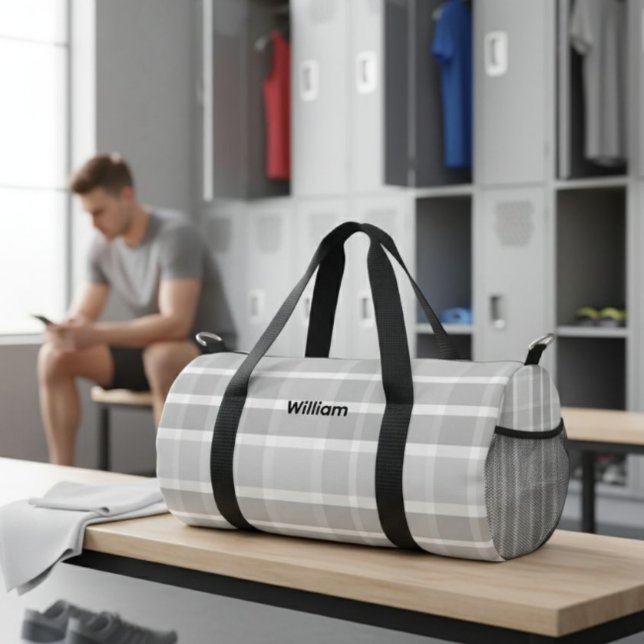 Personalized Canvas Duffel Bag - Custom Name  (Creator Uploaded)