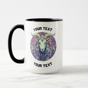 PERSONALIZED CAPRICORN ZODIAC SIGN Mug