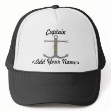 Personalized Captain Hat