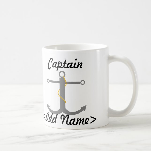 Personalized Captain Mug (Right)