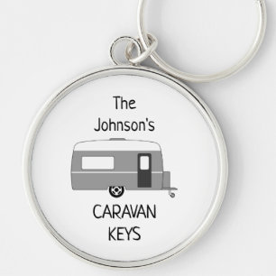 Personalized Caravan Keys name Keychain