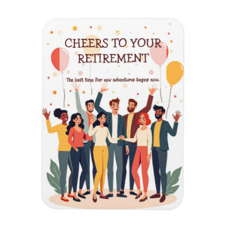 Personalized Card – Farewell Colleagues Magnet