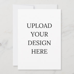 Personalized Card, Personalized Invitation 5x7 in