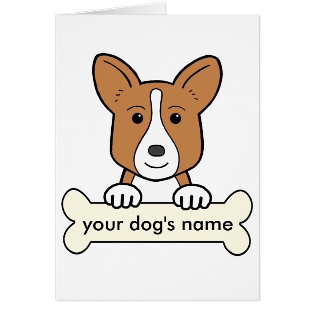Personalized Cardigan Welsh Corgi (Front)