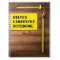 Personalized Carpentry Notebook