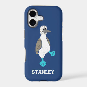 Personalized Cartoon Blue-Footed Booby Bird