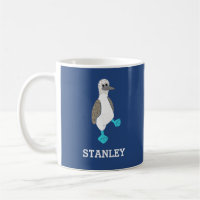 Personalized Cartoon Blue-Footed Booby Bird