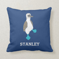Personalized Cartoon Blue-Footed Booby Bird