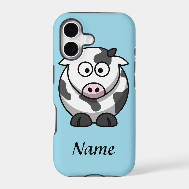 Personalized Cartoon Cow (Back)