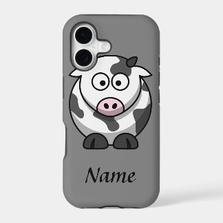 Personalized Cartoon Cow