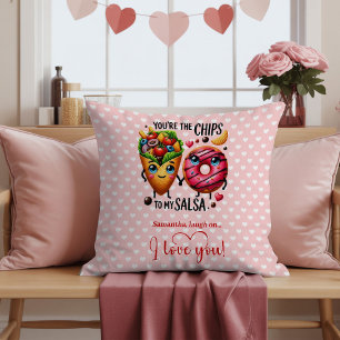 Personalized Cartoon Fruit Funny Valentine Pillow