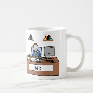 Personalized cartoon mug- MD Coffee Mug