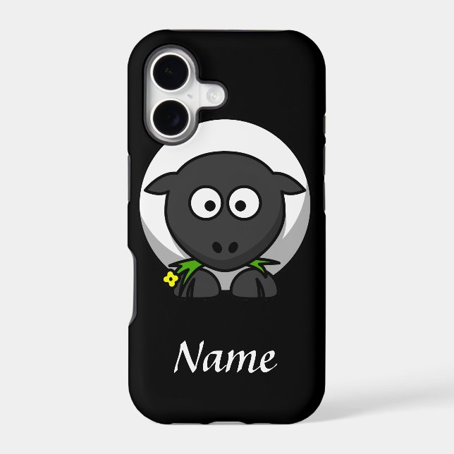 Personalized Cartoon Sheep (Back)