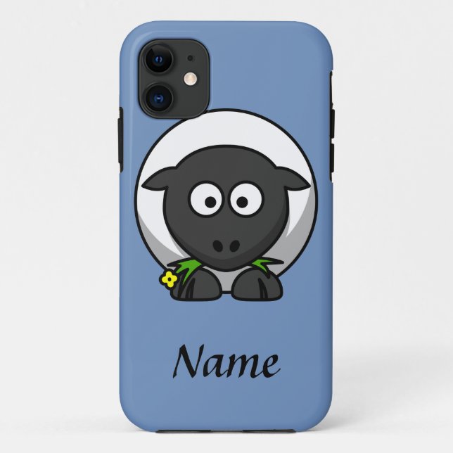 Personalized Cartoon Sheep Case-Mate iPhone Case (Back)